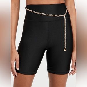 NWT We Wore What Chain Bike Shorts